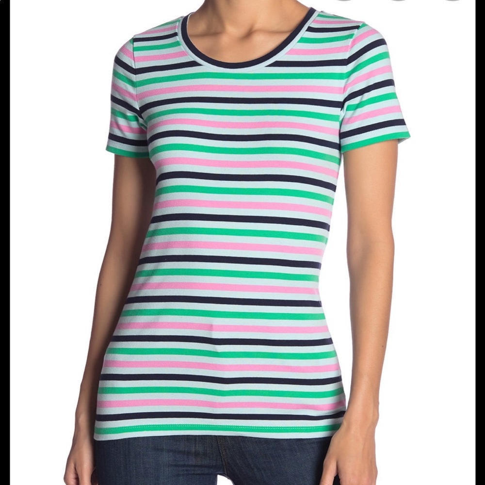 J.Crew NWOT Perfect Fit Tee Stripe